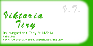 viktoria tiry business card